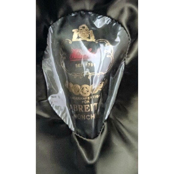 VTG Huckel Tyrolean Dk Green Wool Felt Hunting Mountain Hat Sz M /22" Braid Trim - Picture 9 of 12